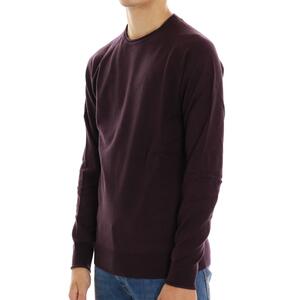 MAGLIA BASIC BORDEAUX